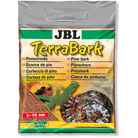 JBL TerraBark S Натуральный субстрат из сосновой коры для лесных и тропических террариумов,2-10мм 5л