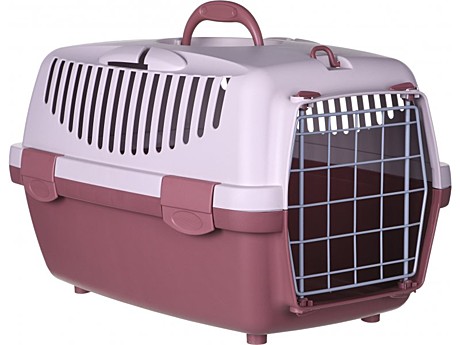 Stefanplast Переноска Gulliver 1 с металл.дверцей до 5кг 48*32*31см,пыльно-розовый