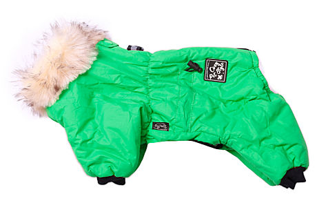 Lion Зимний комбинезон NICE-STYLE XL, девочка, цвет зеленый