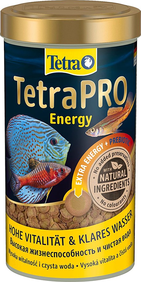 TetraPRO Energy Высокопитательный корм с энергетическим концентратом для жизненной энергии 500мл