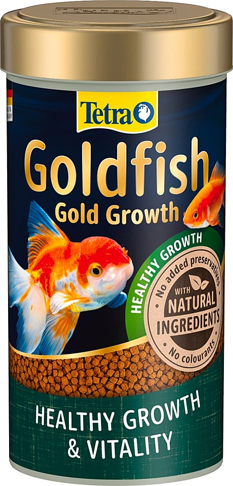 Tetra Goldfish Gold Growth 250 мл - корм шарики, премиум-класса