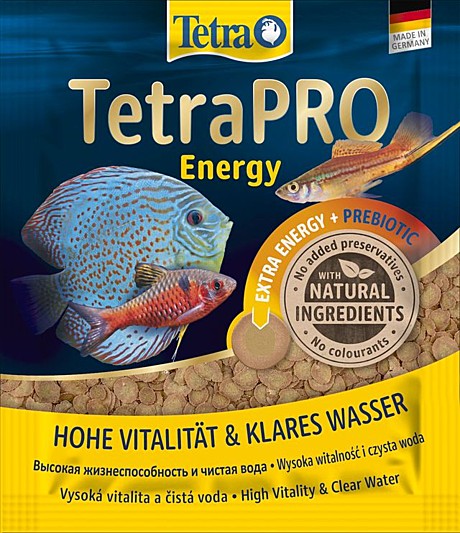 TetraPRO Energy Высокопитательный корм с энергетическим концентратом для жизненной энергии 12г