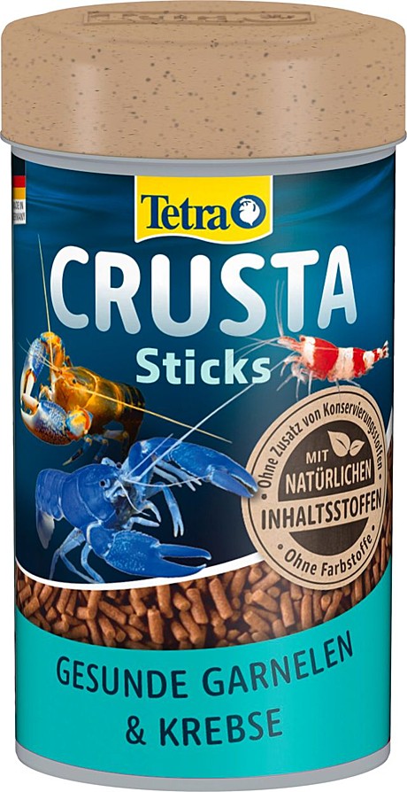 Tetra Crusta Sticks Корм для раков, креветок и крабов в палочках 100мл