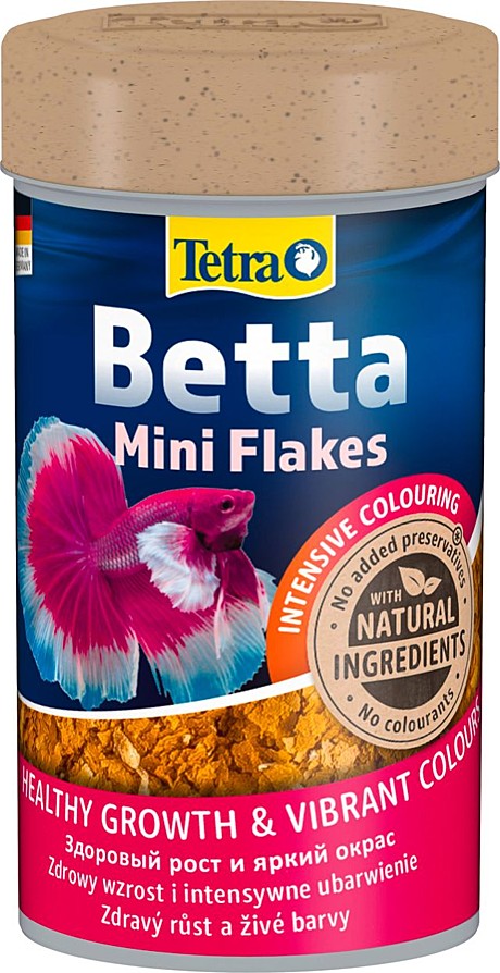 Tetra Betta Основной корм для бойцовых рыб и других видов лабиринтовых 100мл