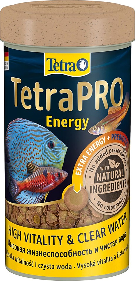 TetraPRO Energy Высокопитательный корм с энергетическим концентратом для жизненной энергии 250мл