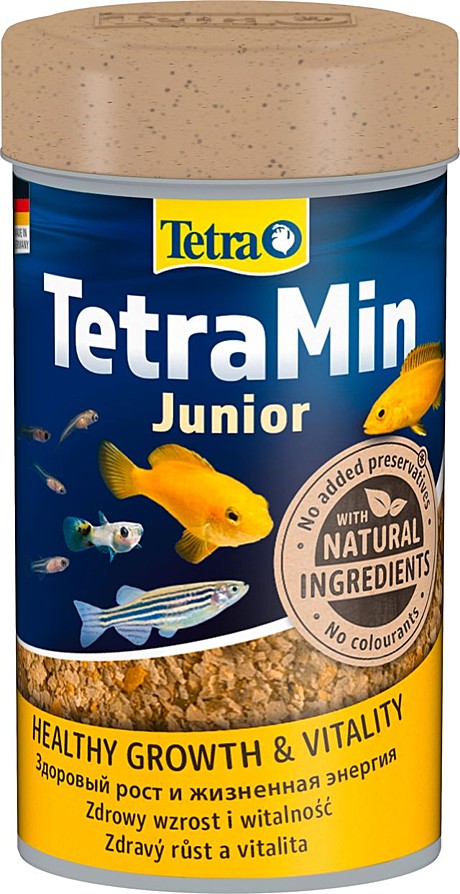TetraMin Junior Корм для мальков в форме мини-хлопьев 100мл