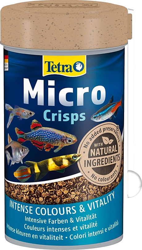 Tetra Micro Crisps Корм в виде микро чипсов для небольших рыб 100мл