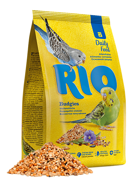 Rio Корм для волнистых попугайчиков основной 500г