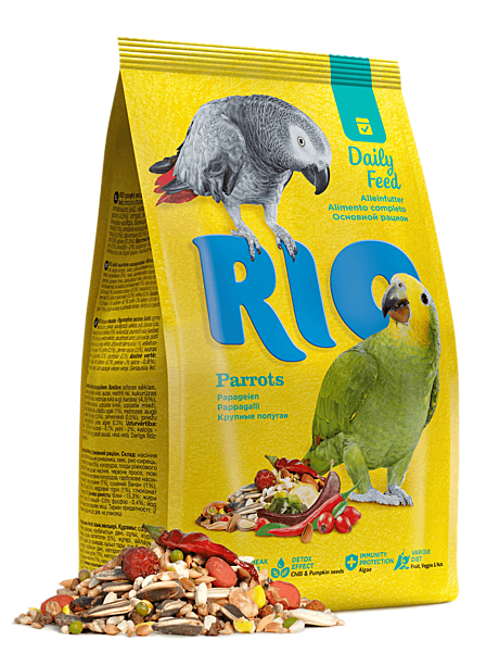 Rio Корм для крупных попугаев основной 1кг