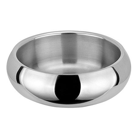Mr.Kranch Миска Belly Bowl из нержавеющей стали, нескользящее основание 400мл