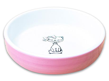 КерамикАрт миска керамическая для кошек 