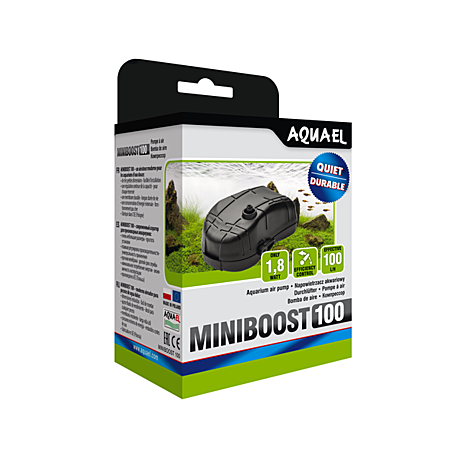Aquael MiniBoost 100 Аквариумный компрессор с регулировкой 100л/ч до 100л