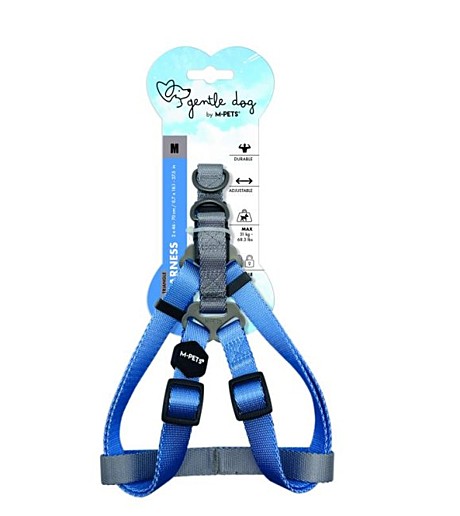 M-Pets Triangle Harness шлейка для собак M, синяя