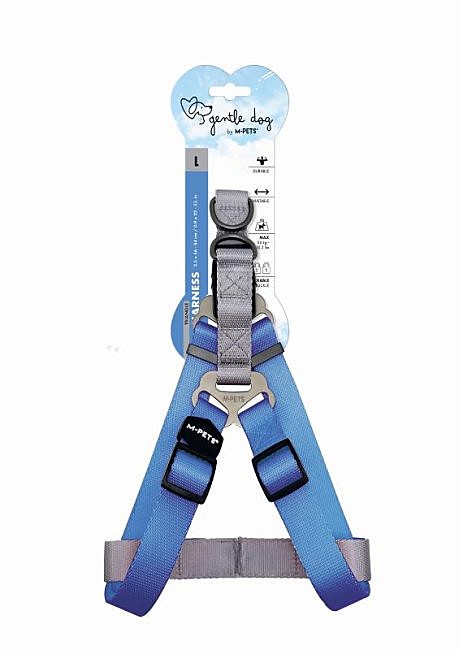 M-Pets Triangle Harness шлейка для собак L, синяя