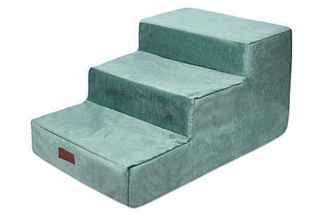 Lion Лестница для собак, зелёная 55*40*30см