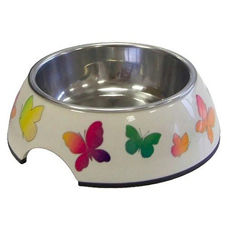 SuperDesign Миска для кошек на меламиновой подставке 