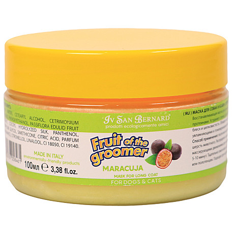 ISB Fruit of the Groomer Maracuja Восстанавливающая маска для длинной шерсти с протеинами 100мл