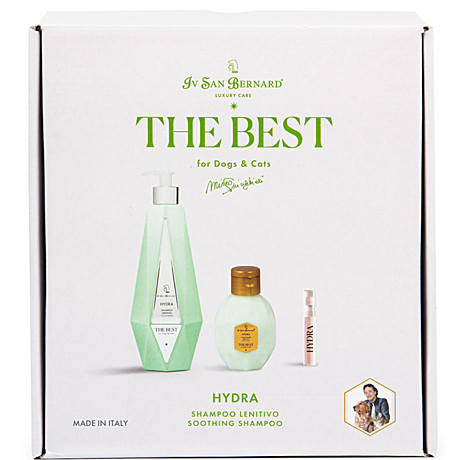 ISB The Best Line набор Hydra шампунь против раздражений и перхоти 550 мл,кондиционер 120 мл,парфюм 