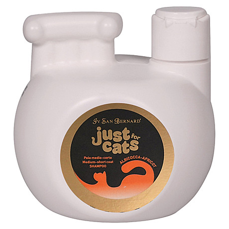 Iv San Bernard Just for cats Apricot Шампунь для короткой и средней шерсти 300 мл