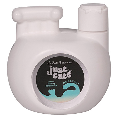 Iv San Bernard Just for cats Coconut Успокаивающий кондиционер для любого типа шерсти 300 мл