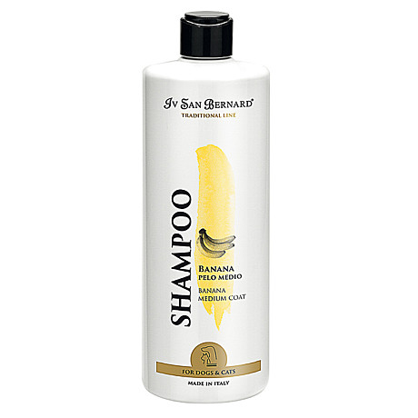 Iv San Bernard Traditional Line Banana Шампунь для шерсти средней длины 500мл