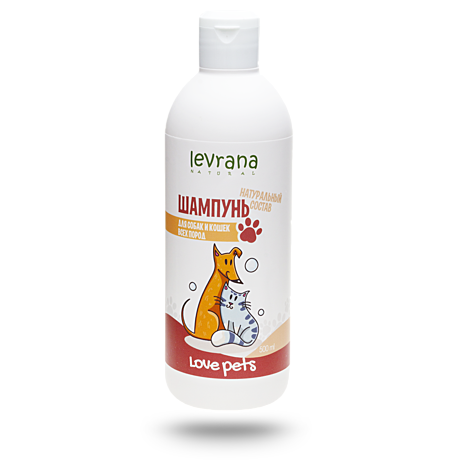Levrana Love pets Шампунь для собак и кошек 500мл