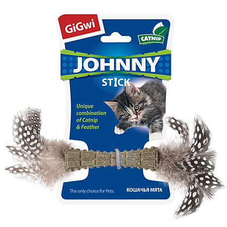 GiGwi JOHNNY STICK Игрушка для кошек 
