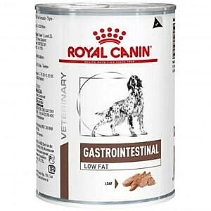Royal Canin Gastro Intestinal Low Fat консервы для собак при лечении ЖКТ 410г