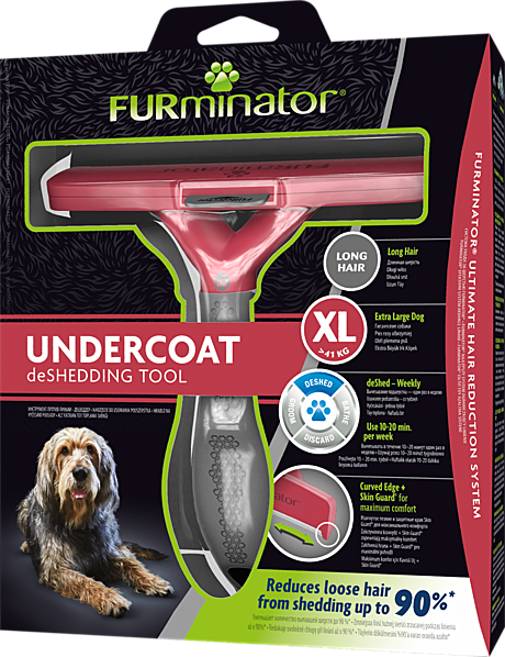 FURminator XL для гигантских собак с длинной шерстью