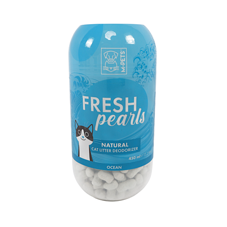 M-Pets FRESH Pear Дезодорирующие гранулы для кошачьего туалета,океан,450мл