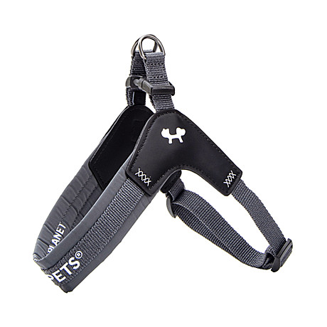 United Pets Шлейка для собак Citylife L 20 x 45-60, черный