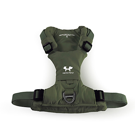 United Pets Шлейка для собак Citylife Y-образная M 20 x 57-78, хаки