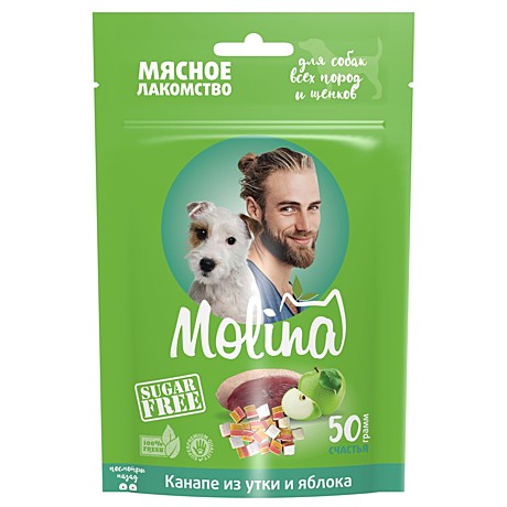 Molina Лакомство для собак всех пород и щенков 