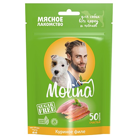 Molina Лакомство для собак всех пород и щенков 