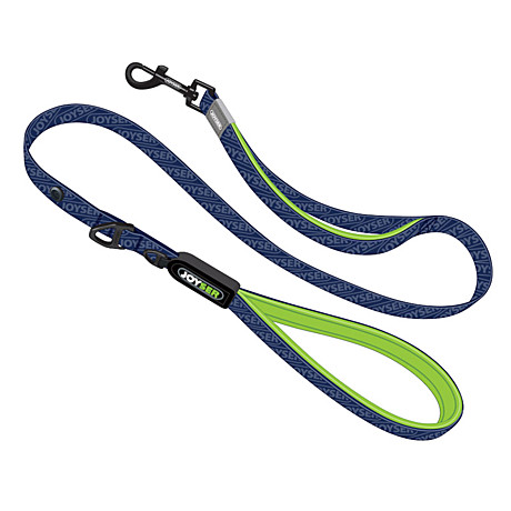 Joyser Поводок для собак Walk Base Leash XL синий с зелёным