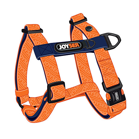 Joyser Шлейка для собак Base Step-in Harness М,оранжевая
