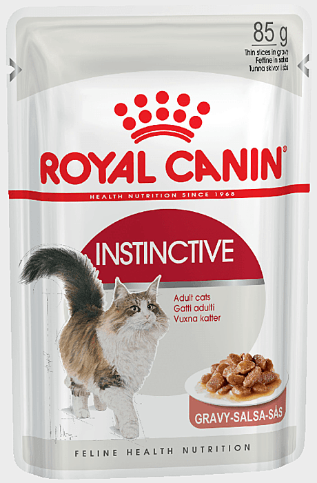 Royal Canin Instinctive пауч для кошек старше 1 года (соус) 85г