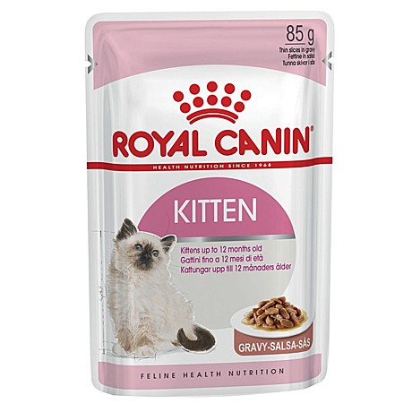 Royal Canin Kitten пауч для котят от 4 до 12 месяцев (соус) 85г