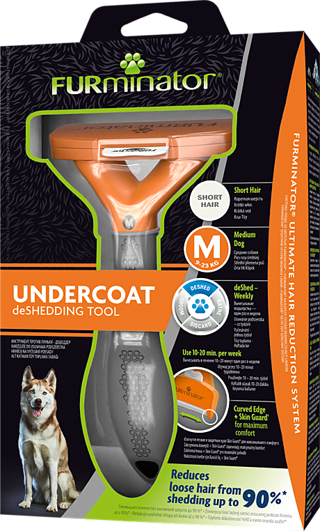 FURminator M Для средних собак с короткой шерстью