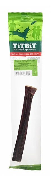 ТитБит Лакомство для собак Пищевод говяжий большой