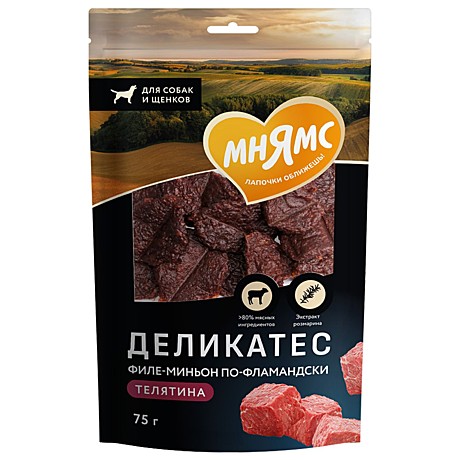 Мнямс DELICATESSE Лакомство для собак 