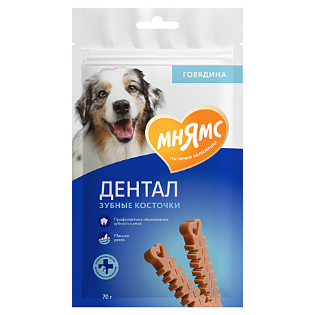 Мнямс DENTAL Лакомство для собак 