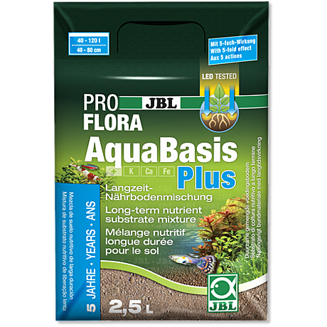 JBL AquaBasis plus Питательная подложка для аквариумных растений 2,5л