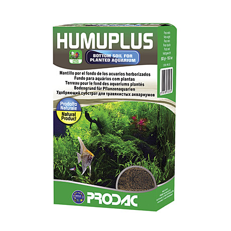 Prodac HUMUPLUS Special Substratum Питательный субстрат для пресноводных аквариумов 500г