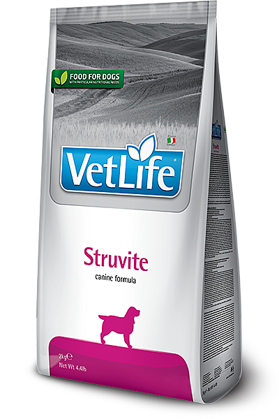 Farmina Vet Life Struvite Диета корм сухой для собак при МКБ струвитного типа 2кг