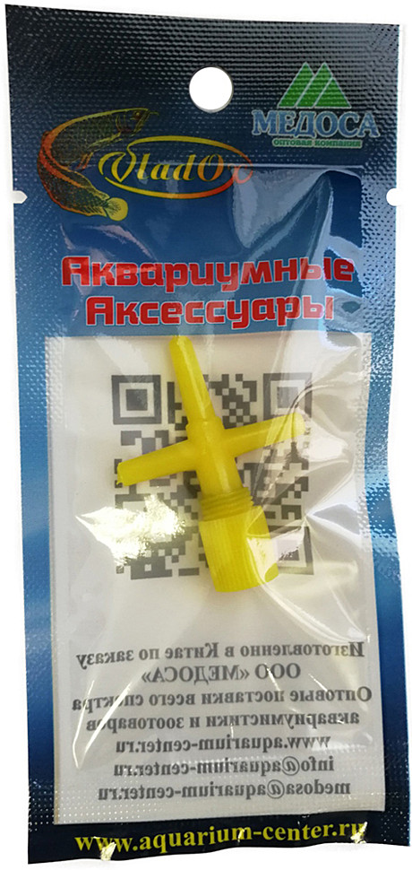 VladOx Краник тройник в упаковке