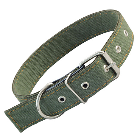 Gamma Ошейник для собак брезентовый двойной 35*675мм