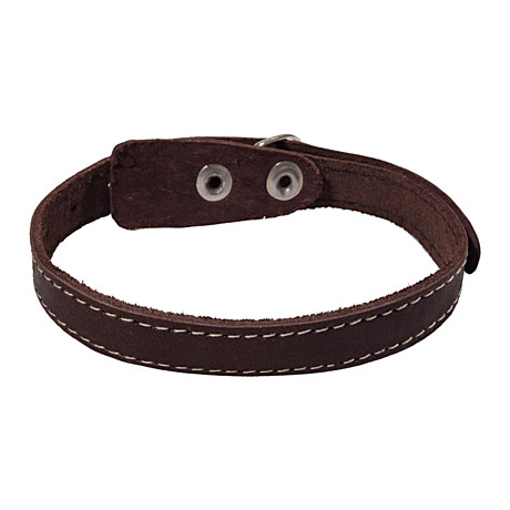 Gamma Ошейник кожаный безразмерный, 25мм*580мм