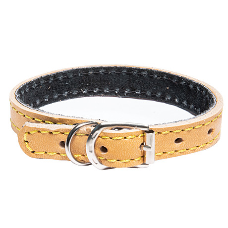 Gamma Ошейник кожаный двойной, 12мм*270мм