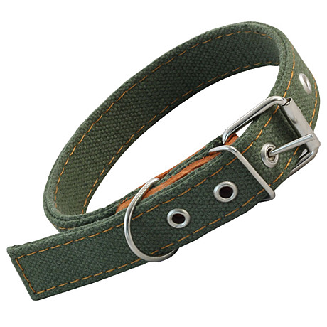 Gamma Ошейник для собак брезентовый двойной 25*530мм